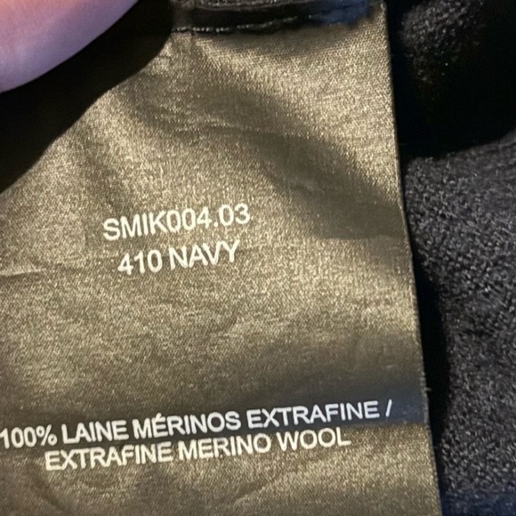 AMI ALEXANDRE MATTIUSSI SMILEY MERINO CREW
KNIT size M - Picture 7 of 7